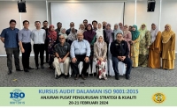MS ISO 9001:2015 INTERNAL AUDIT COURSE