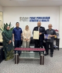 Submission of University of Malaysia Perlis policy (sustainable campus) and sustainable UniMAP 2030 blueprint to the Strategy and Quality Management Center